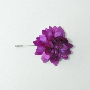 Floral lapel pin from JustSultan.com 
