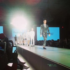 My view from the front row at Paulo Succar during TOMFW 